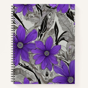 Cuaderno Violetas Nocturnas
