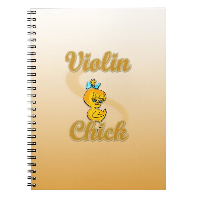 Cuaderno Violin Chick (Frente)
