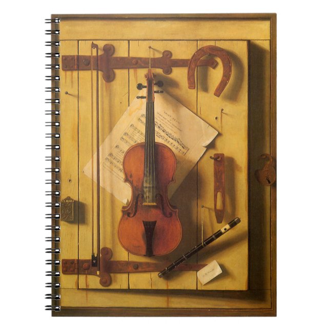 Cuaderno Violín de la vida muerta y música de William Harne (Frente)