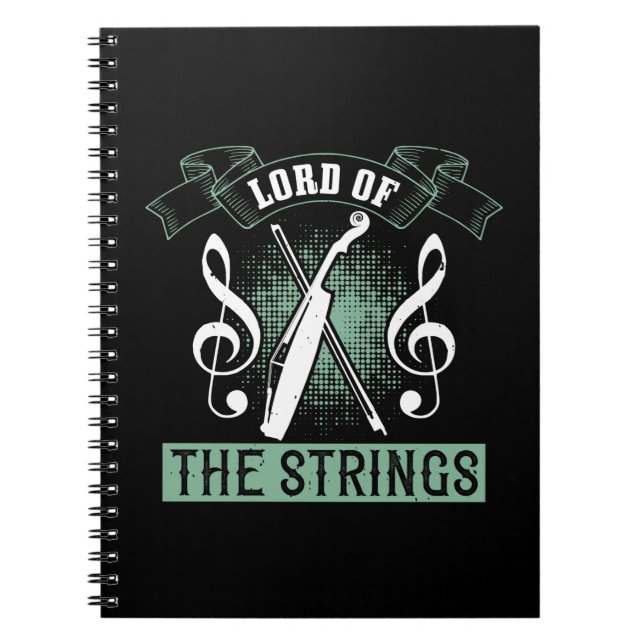 Cuaderno Violin - Señor De Las Cadenas (Frente)