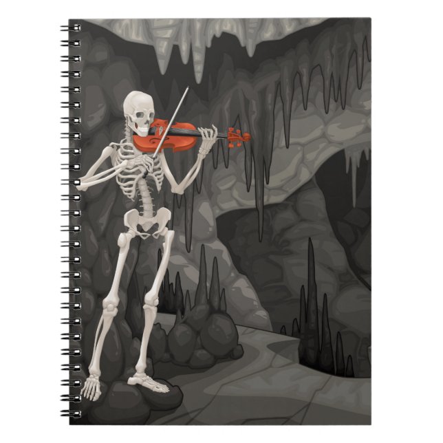 Cuaderno violin skeleton (Frente)