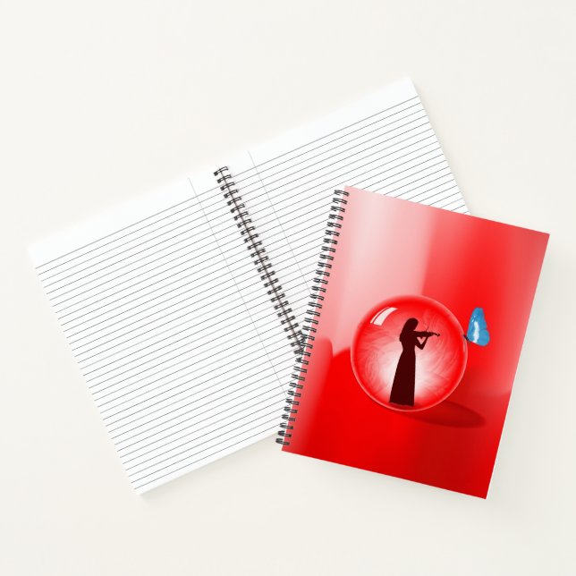 Cuaderno Violinista en la esfera (Interior)