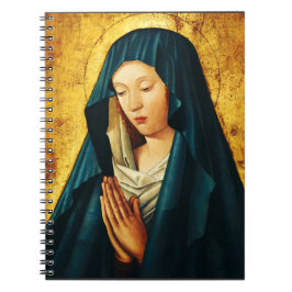 Cuaderno Virgen en oración de Riga