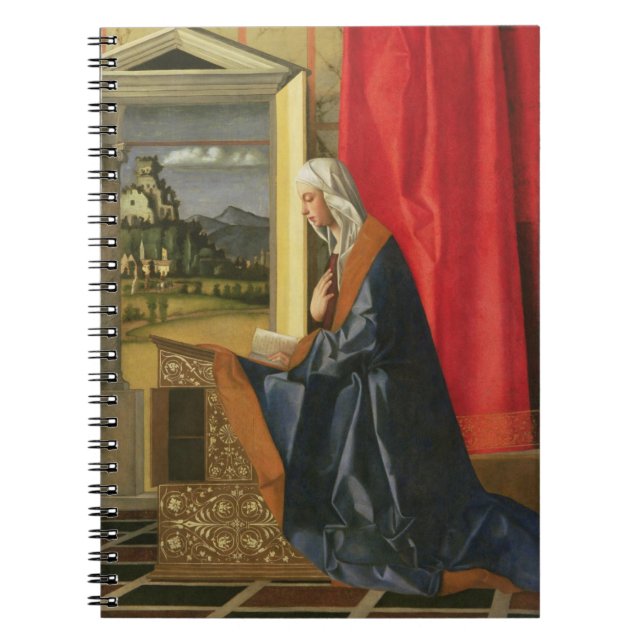 Cuaderno Virgen María, de la díptica del anuncio (aceite (Frente)