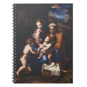 Cuaderno Virgen María y Niño con Juan el Bautista