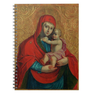Cuaderno Virgen María y Niño Jesús por Jan Rombauer