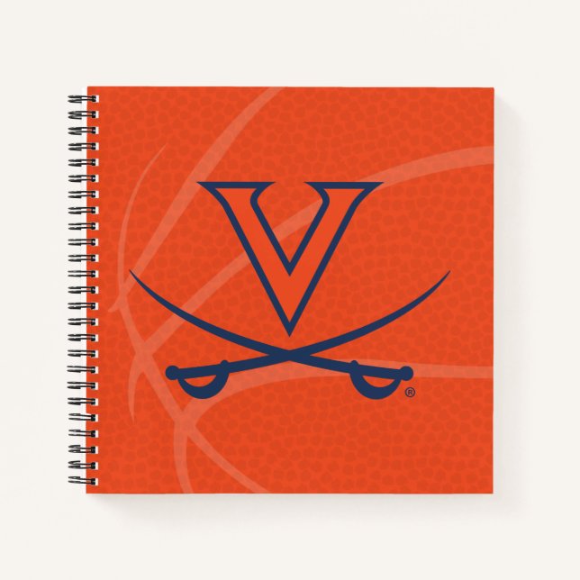 Cuaderno Virginia Cavaliers Basketball (Anverso)