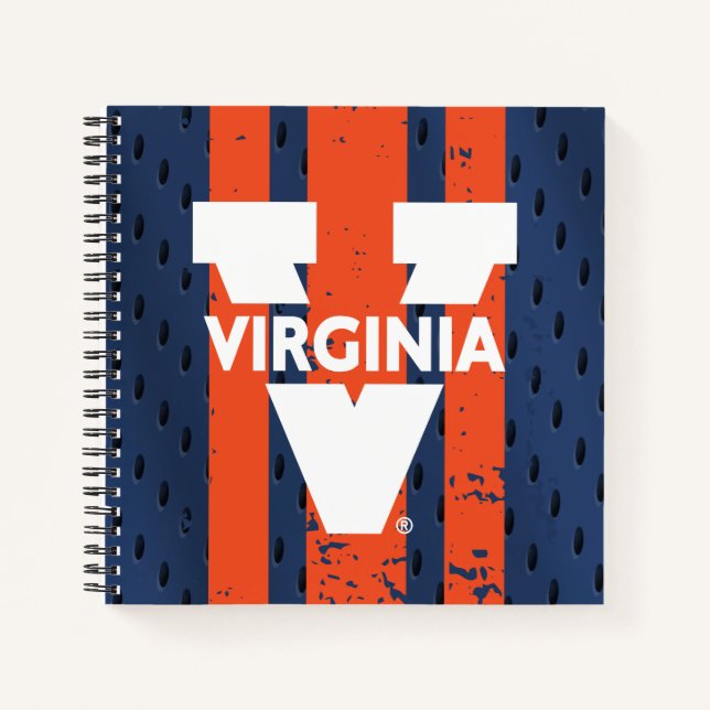 Cuaderno Virginia Cavaliers Jersey (Anverso)