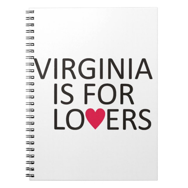 Cuaderno Virginia State T shirt Virginia Home Tee Virginia (Frente)