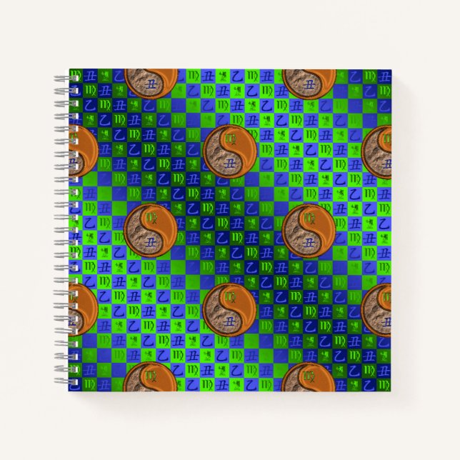 Cuaderno Virgo & Buey de Madera (Anverso)