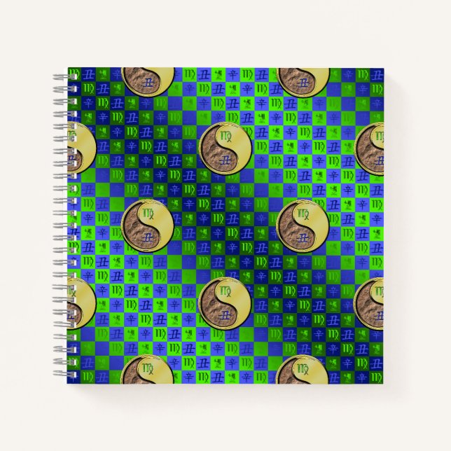 Cuaderno Virgo & Buey de Metal (Anverso)