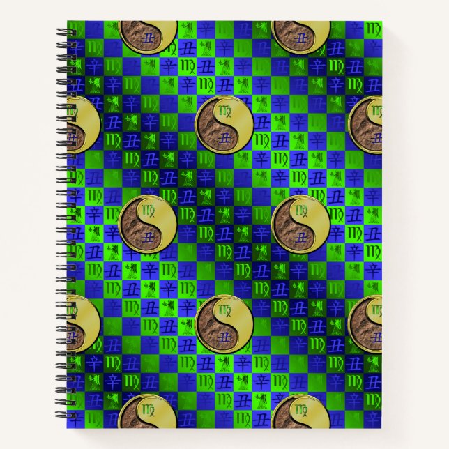 Cuaderno Virgo & Buey de Metal (Anverso)