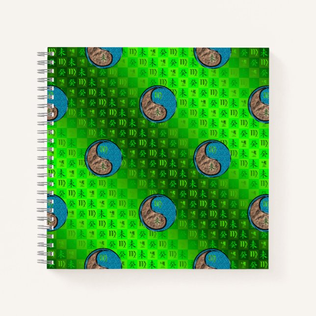 Cuaderno Virgo & Cabra de Agua (Anverso)