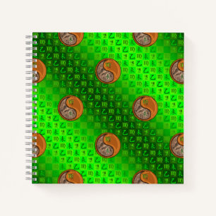Cuaderno Virgo & Cabra de Madera