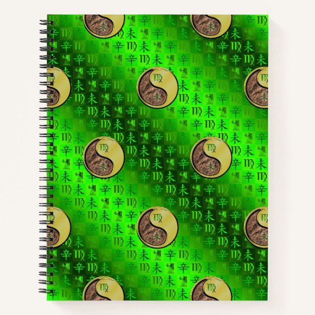 Cuaderno Virgo & Cabra de Metal (Anverso)