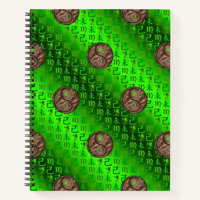 Cuaderno Virgo & Cabra de Tierra (Anverso)