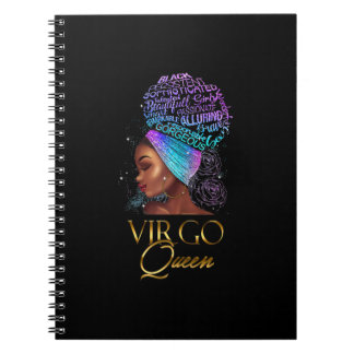 Cuaderno Virgo Chica Septiembre Agosto Reina Cumpleaños