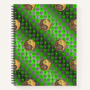 Cuaderno Virgo & Conejo de Fuego