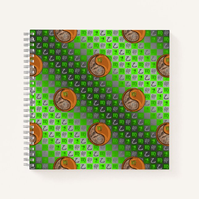Cuaderno Virgo & Conejo de Madera (Anverso)