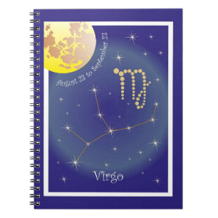 Cuaderno Virgo del 23 de agosto al 23 de septiembre Notizhe