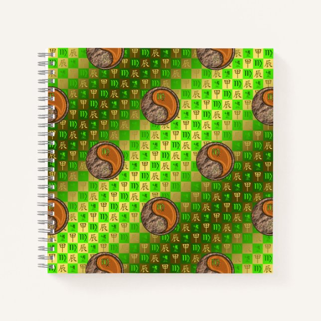 Cuaderno Virgo & Dragón de Madera (Anverso)