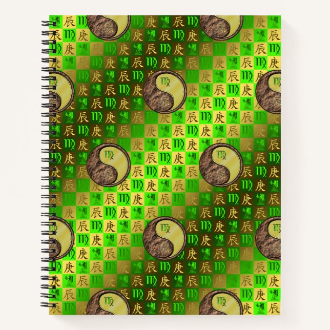Cuaderno Virgo & Dragón de Metal (Anverso)