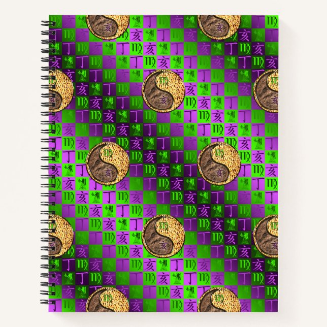 Cuaderno Virgo & Jabalí de Fuego (Anverso)