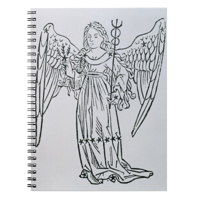 Cuaderno Virgo (la Virgen) un ilustracion del 'Poeti (Frente)