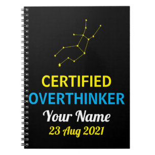 Cuaderno Virgo Overthinker – Personalizado