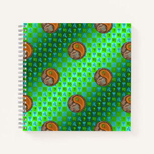 Cuaderno Virgo & Perro de Madera