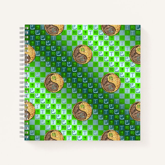 Cuaderno Virgo & Serpiente de Fuego (Anverso)