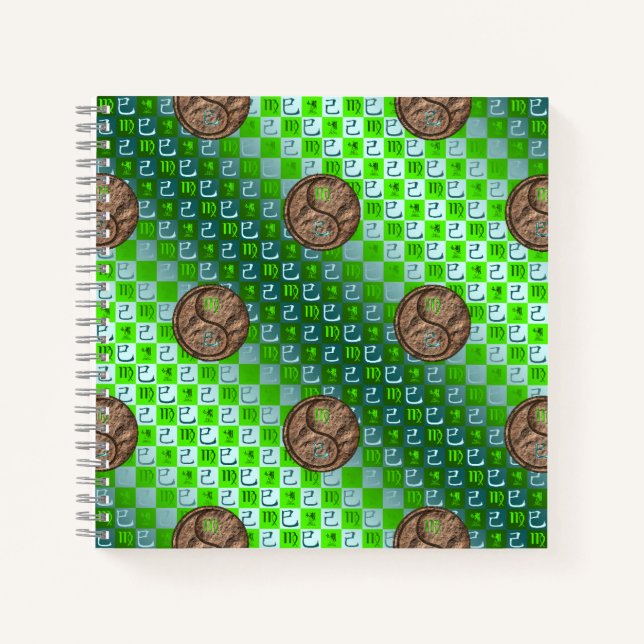 Cuaderno Virgo & Serpiente de Tierra (Anverso)
