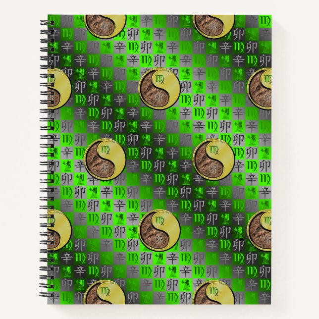 Cuaderno Virgo y Conejo de Metal (Anverso)