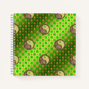 Cuaderno Virgo y Dragón de Metal