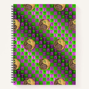 Cuaderno Virgo y Gallo de Fuego