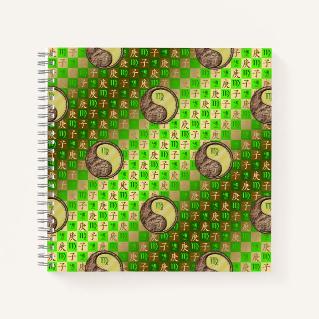 Cuaderno Virgo y Rata de Metal (Anverso)