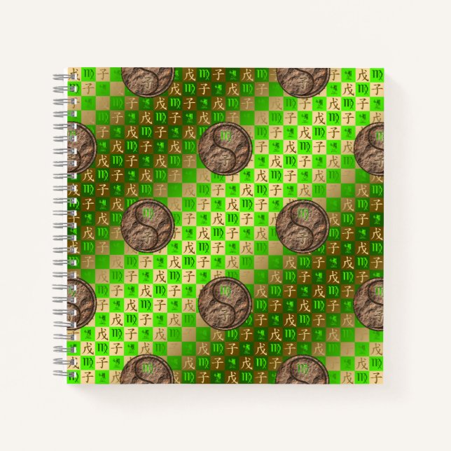 Cuaderno Virgo y Rata de Tierra (Anverso)