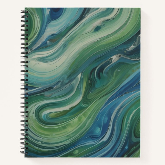 Cuaderno Viridis, Caeruleus et Argenteus (Anverso)