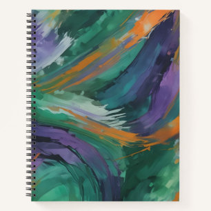 Cuaderno Viridis, Violaceus et Aurantiacus