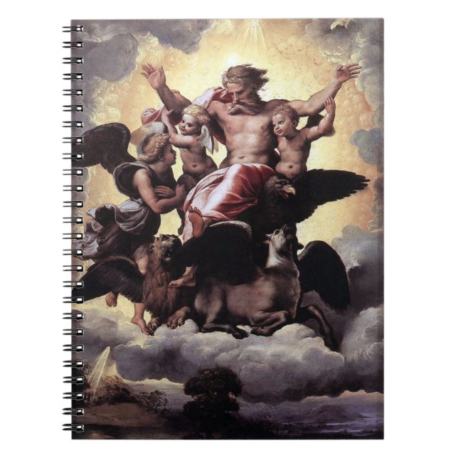 Cuaderno Visión de Ezekiel - Raphael - 1518 (Frente)