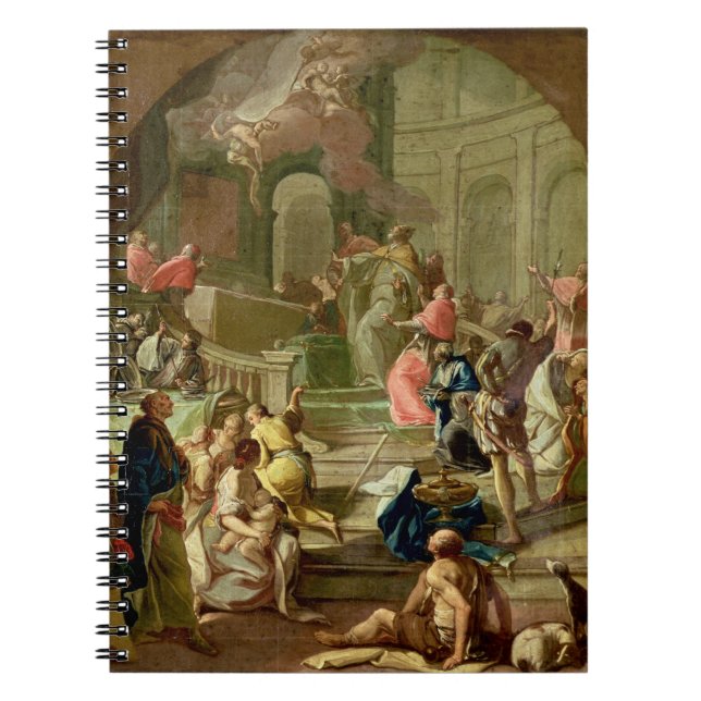 Cuaderno Vision de St. Benedicto, c.1760 (Frente)