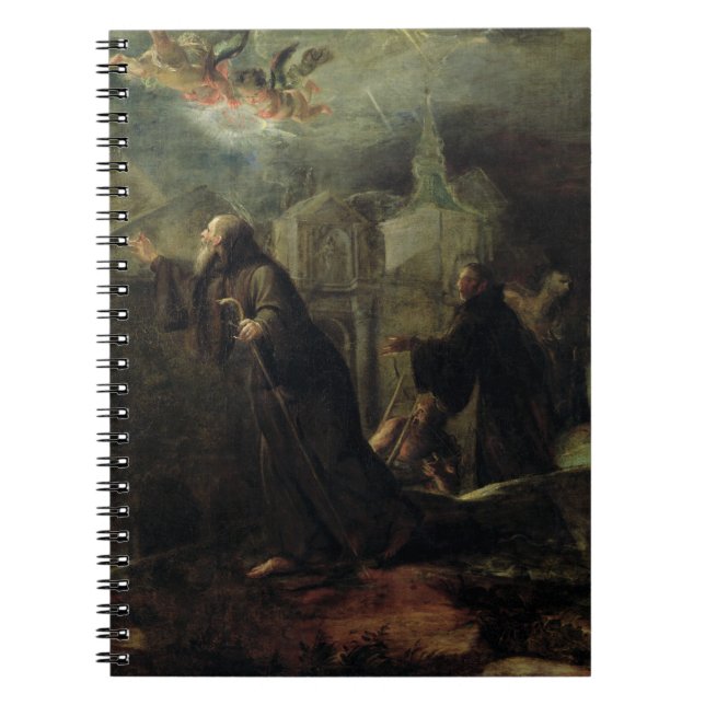 Cuaderno Vision de St Francis de Paola (Frente)