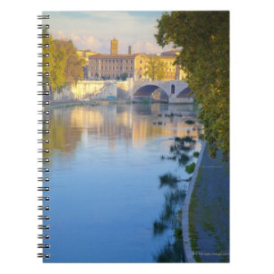 Cuaderno Visión desde el puente de Ponte Sisto del Tíber