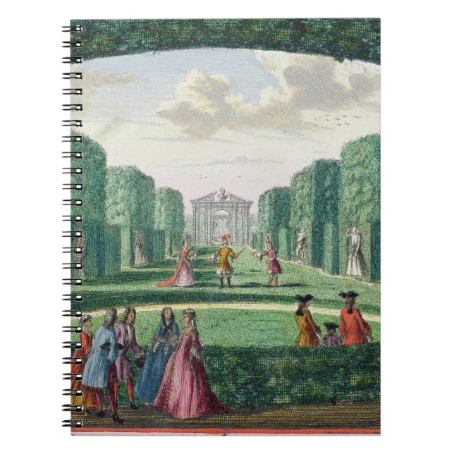 Cuaderno Visión desde la logia verde al teatro, de 'H (Frente)