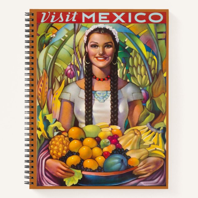 Cuaderno Visita de época a México (Anverso)