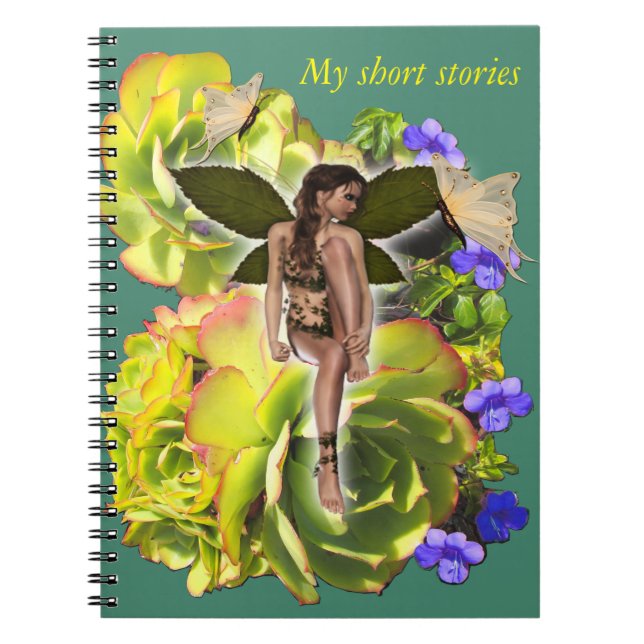 Cuaderno Visitantes de Rosette Succulent (Frente)