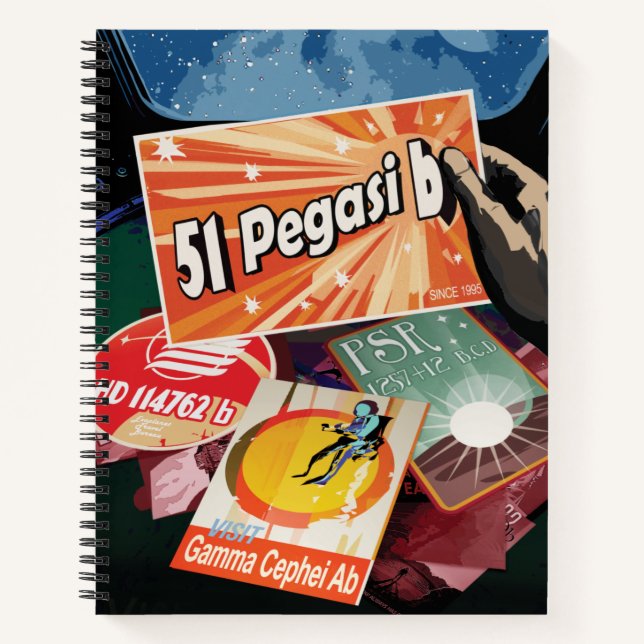 Cuaderno Visitar el primer exoplaneta encontrado fuera del  (Anverso)