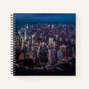 Cuaderno Vista aérea de Manhattan