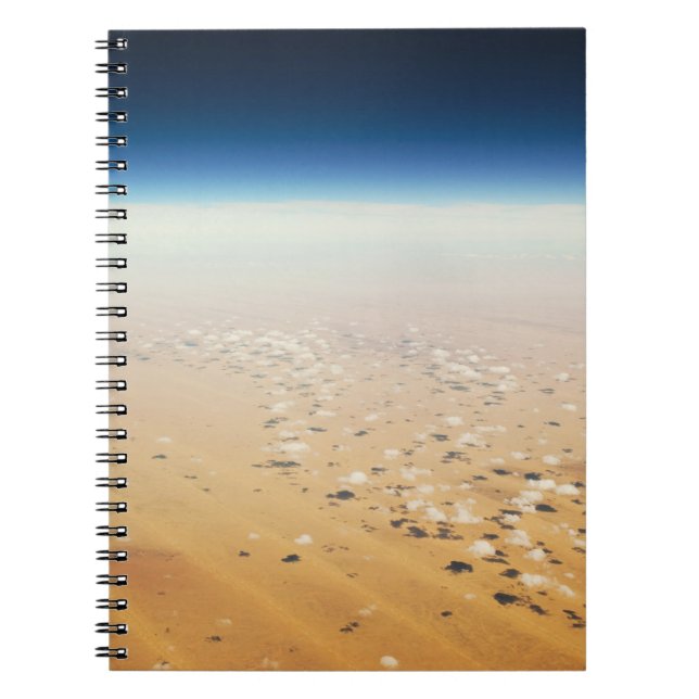 Cuaderno Vista aérea de un desierto (Frente)