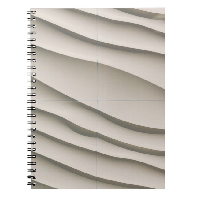 Cuaderno Vista aérea del desierto (Frente)